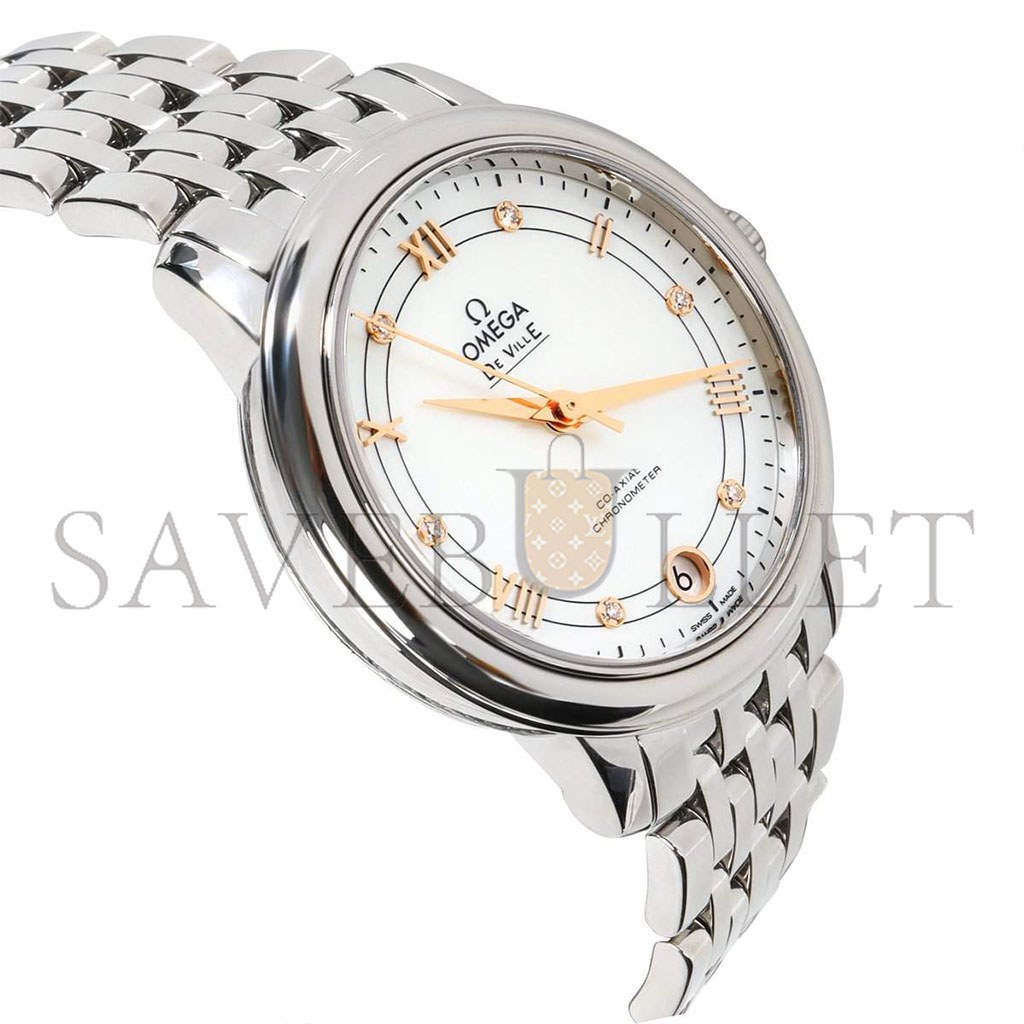 om**a de ville prestige auT0matic co-axial watch 424.10.33.20.52.001